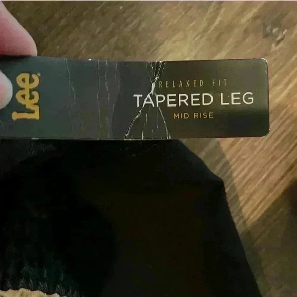 Lee Black Elastic Waist Denim Jeans size 26wide (medium) - Picture 9 of 10